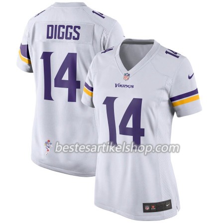 Damen Minnesota Vikings Trikot Stefon Diggs 14 Nike Weiß